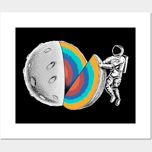 Moon Posters and Art